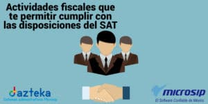 actividades fiscales