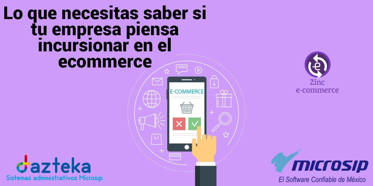 Lo que necesitas saber si tu empresa piensa incursionar en el ecommerce